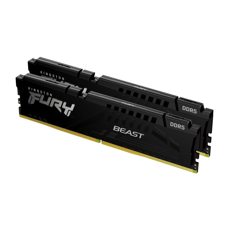 32GB (2x16GB) KINGSTON FURY Beast DDR5-5200 CL36 EXPO Gaming RAM Kit